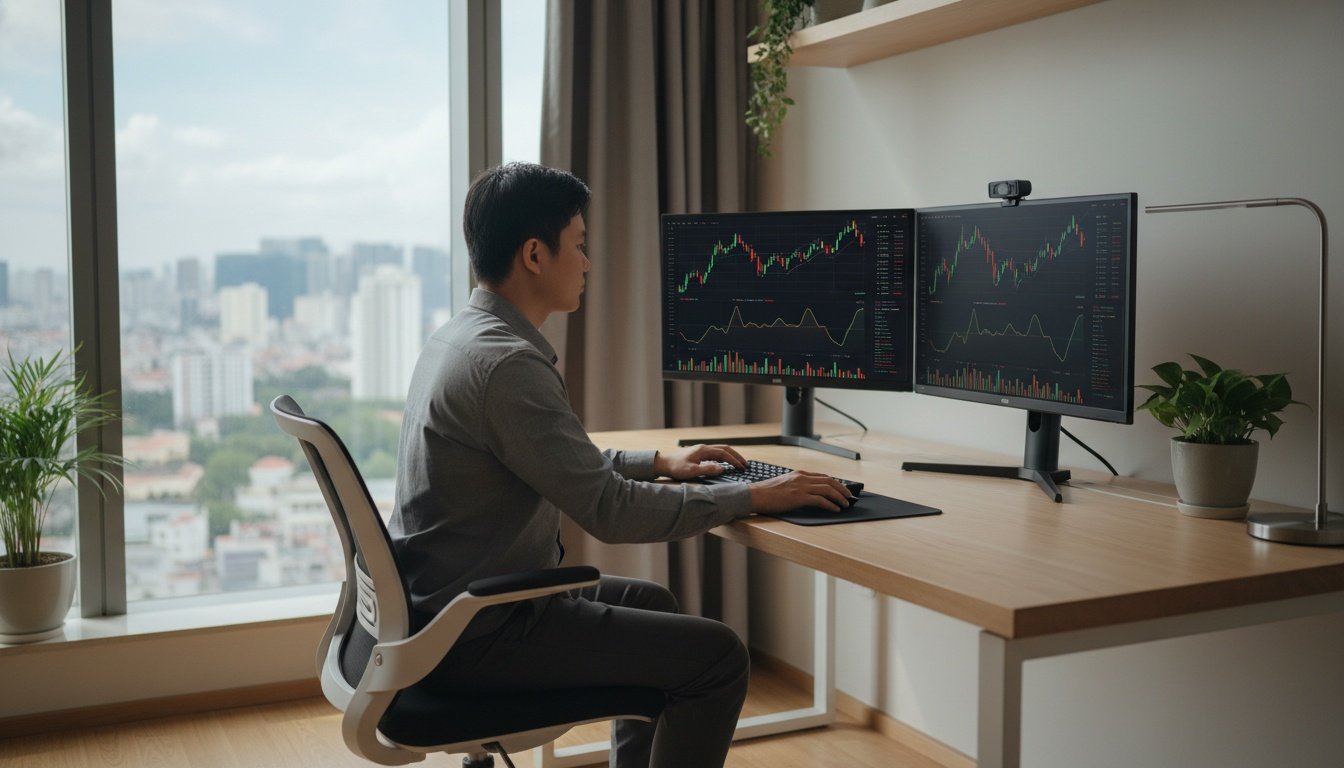 khong gian lam viec chuyen nghiep cua mot nha dau featured